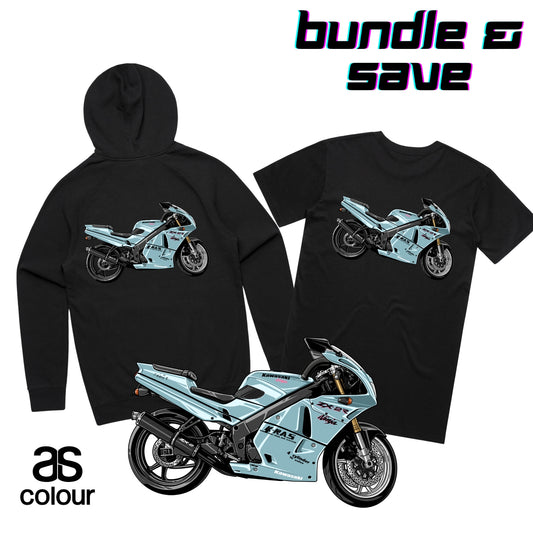 Your Bike On A Hoodie & T-Shirt - Classic Edition - BUNDLE