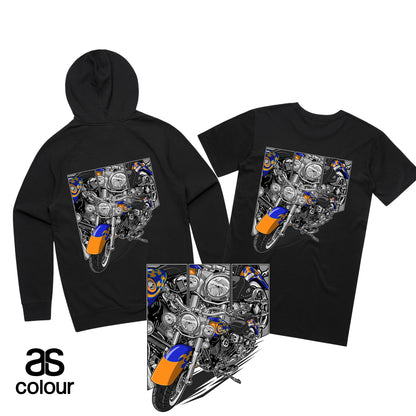 Your Bike On A Hoodie & T-Shirt - Deluxe Edition - BUNDLE