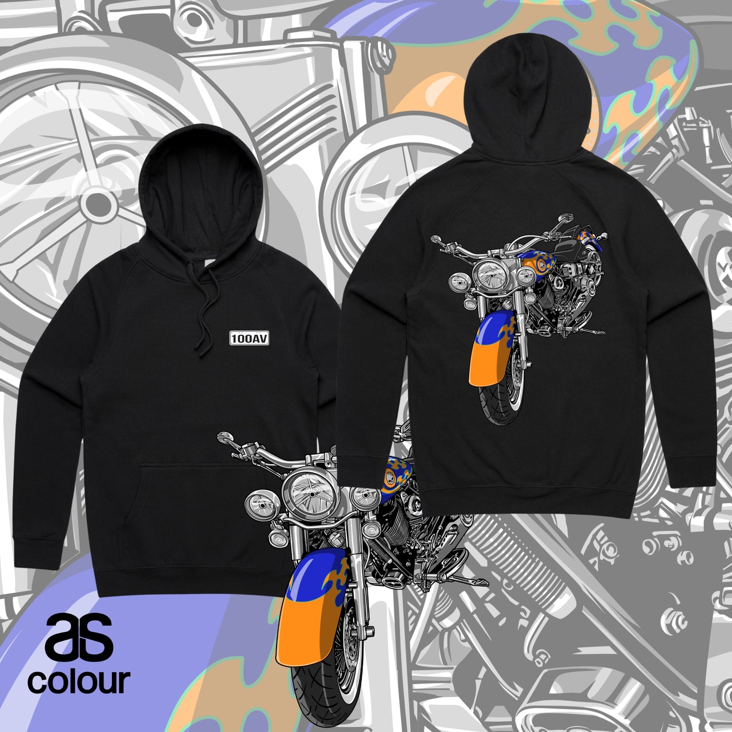Your Bike on a Hoodie – Classic Edition