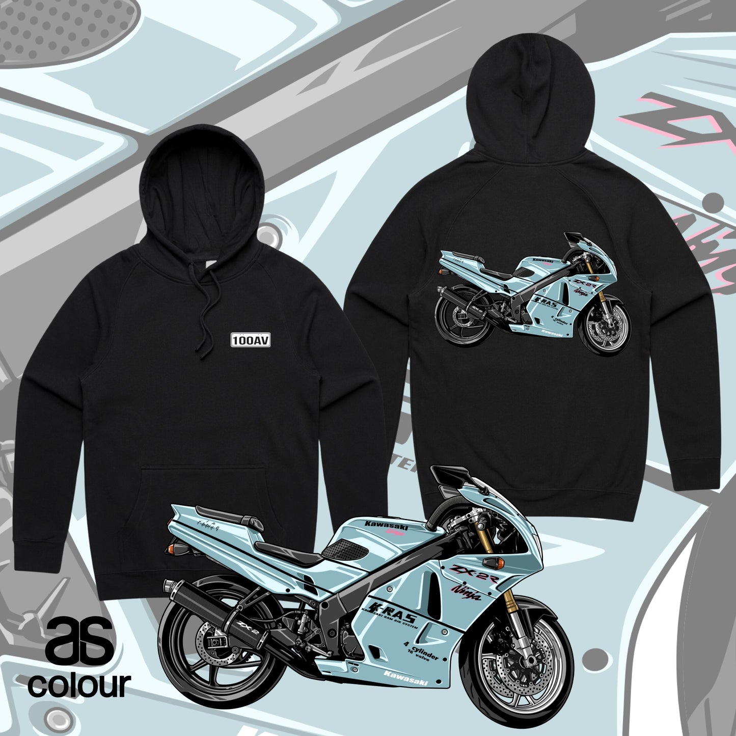 Your Bike on a Hoodie – Classic Edition