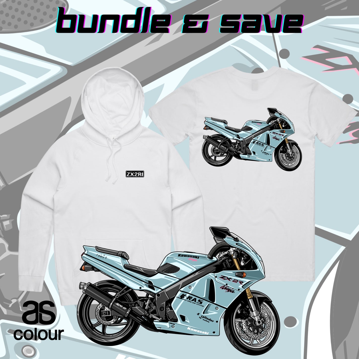 Your Bike On A Hoodie & T-Shirt - Classic Edition - BUNDLE