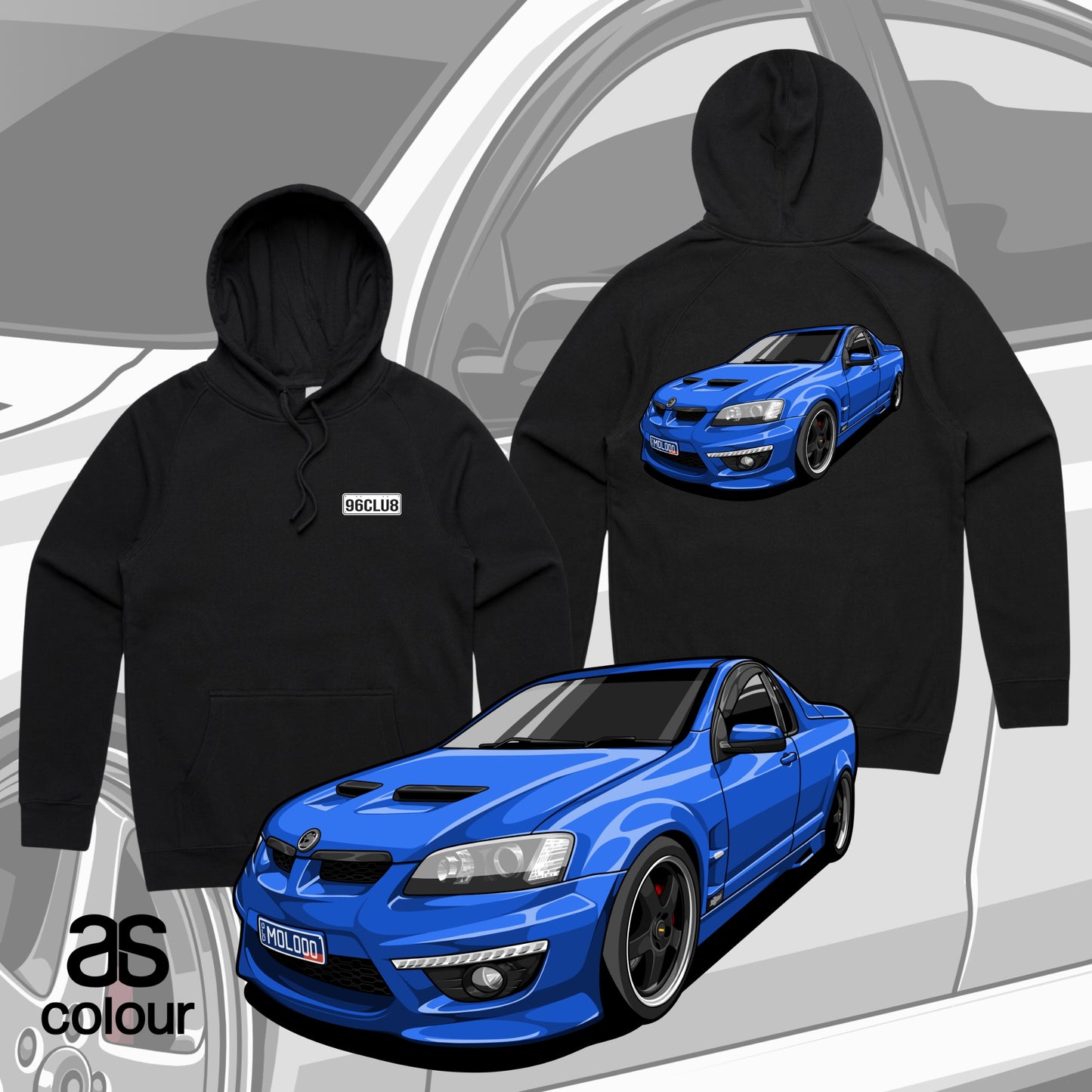 Your Car on a Hoodie – Classic Edition