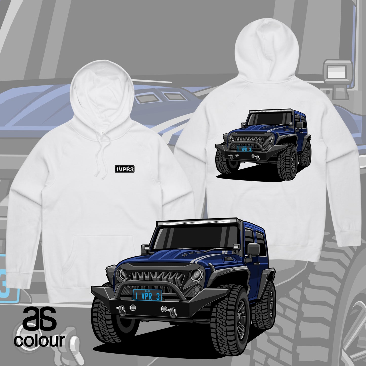 Your Car on a Hoodie – Classic Edition