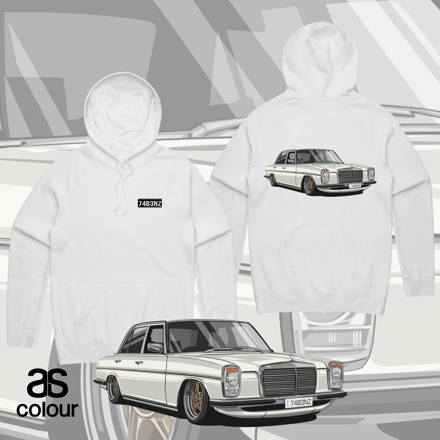 Your Car on a Hoodie – Classic Edition