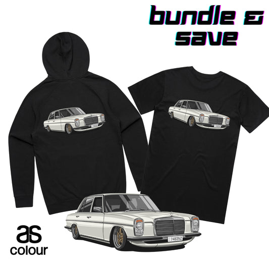 Your Car On A Hoodie & T-Shirt - Classic Edition - BUNDLE