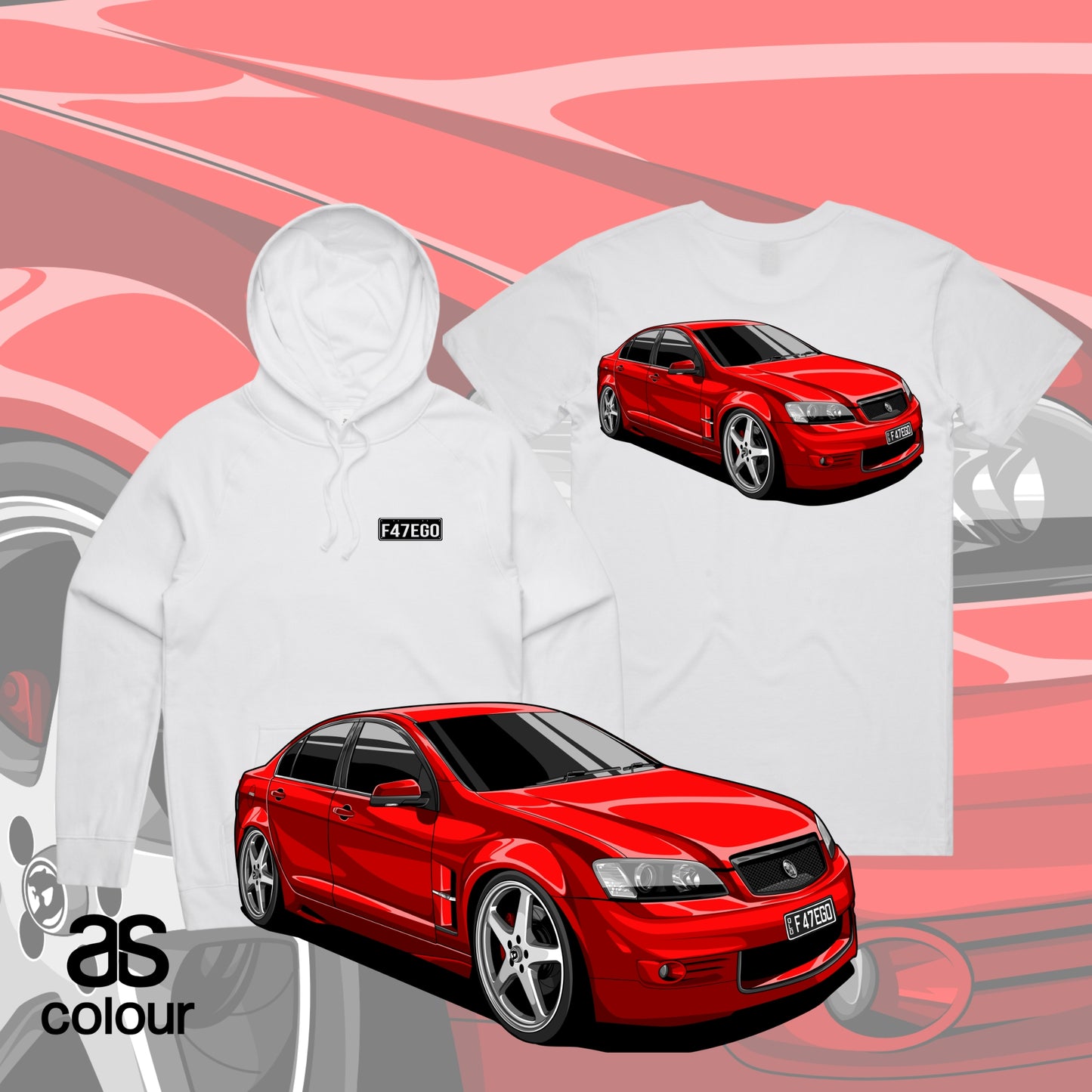 Your Car On A Hoodie & T-Shirt - Classic Edition - BUNDLE