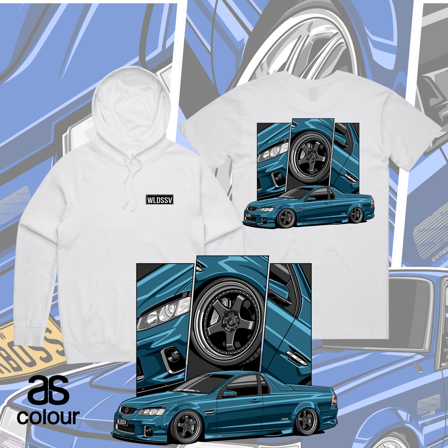 Your Car On A Hoodie & T-Shirt - Deluxe Edition - BUNDLE