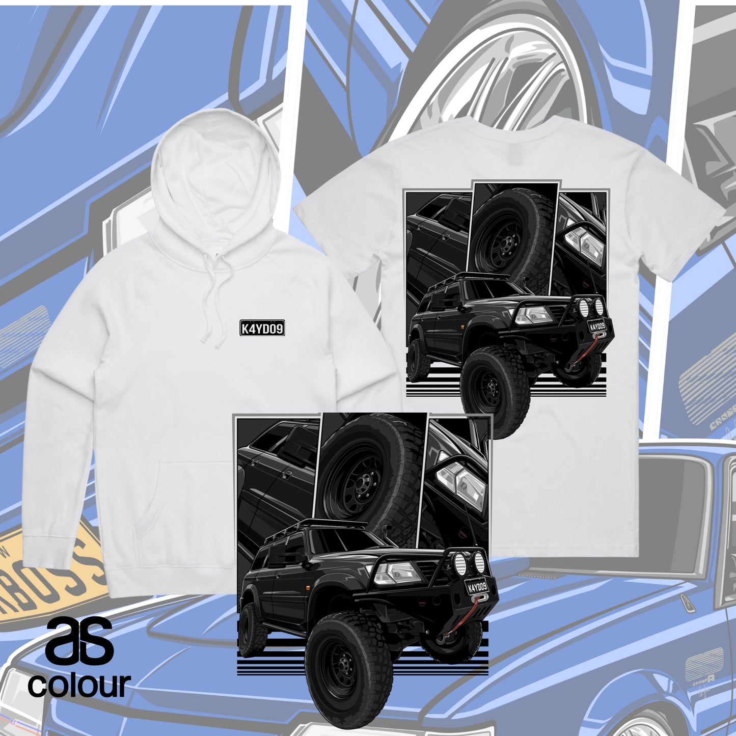 Your Car On A Hoodie & T-Shirt - Deluxe Edition - BUNDLE