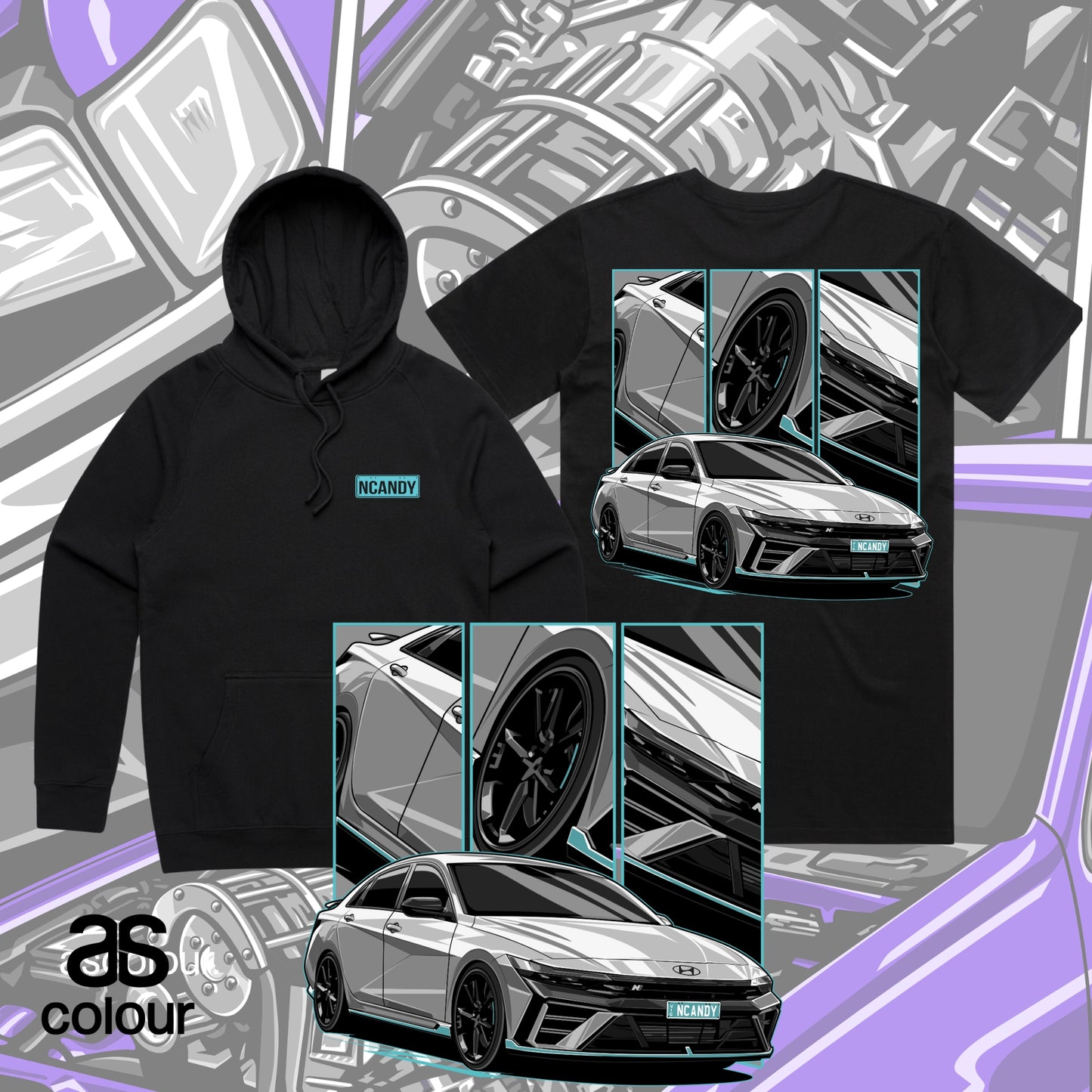 Your Car On A Hoodie & T-Shirt - Deluxe Edition - BUNDLE
