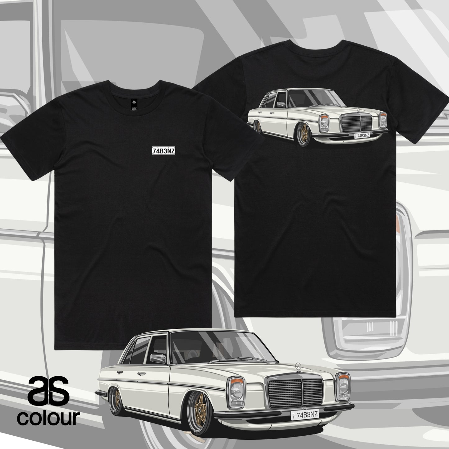 Your Car on a T-Shirt – Classic Edition