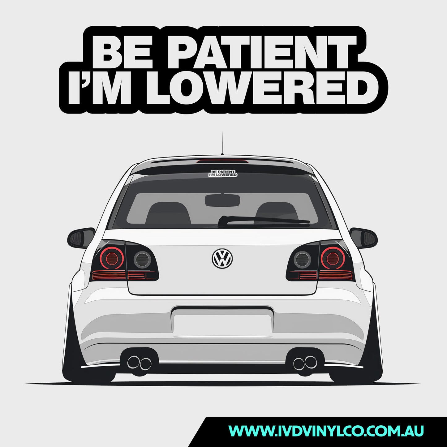 Be Patient I’m Lowered