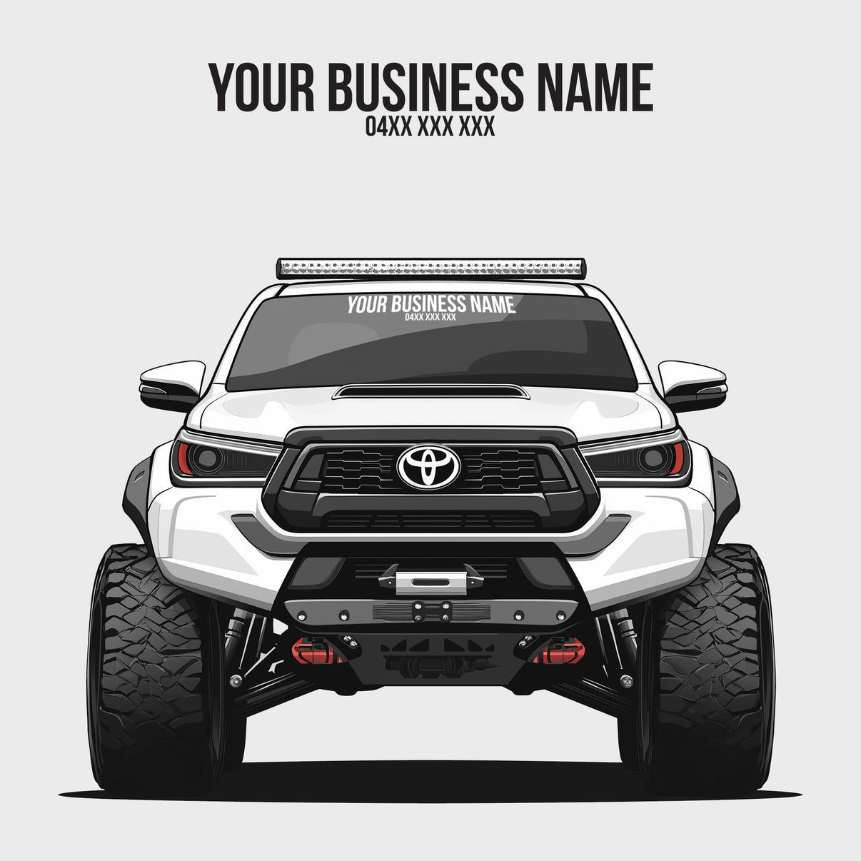 Custom Business Name Banner IVD Vinyl Co