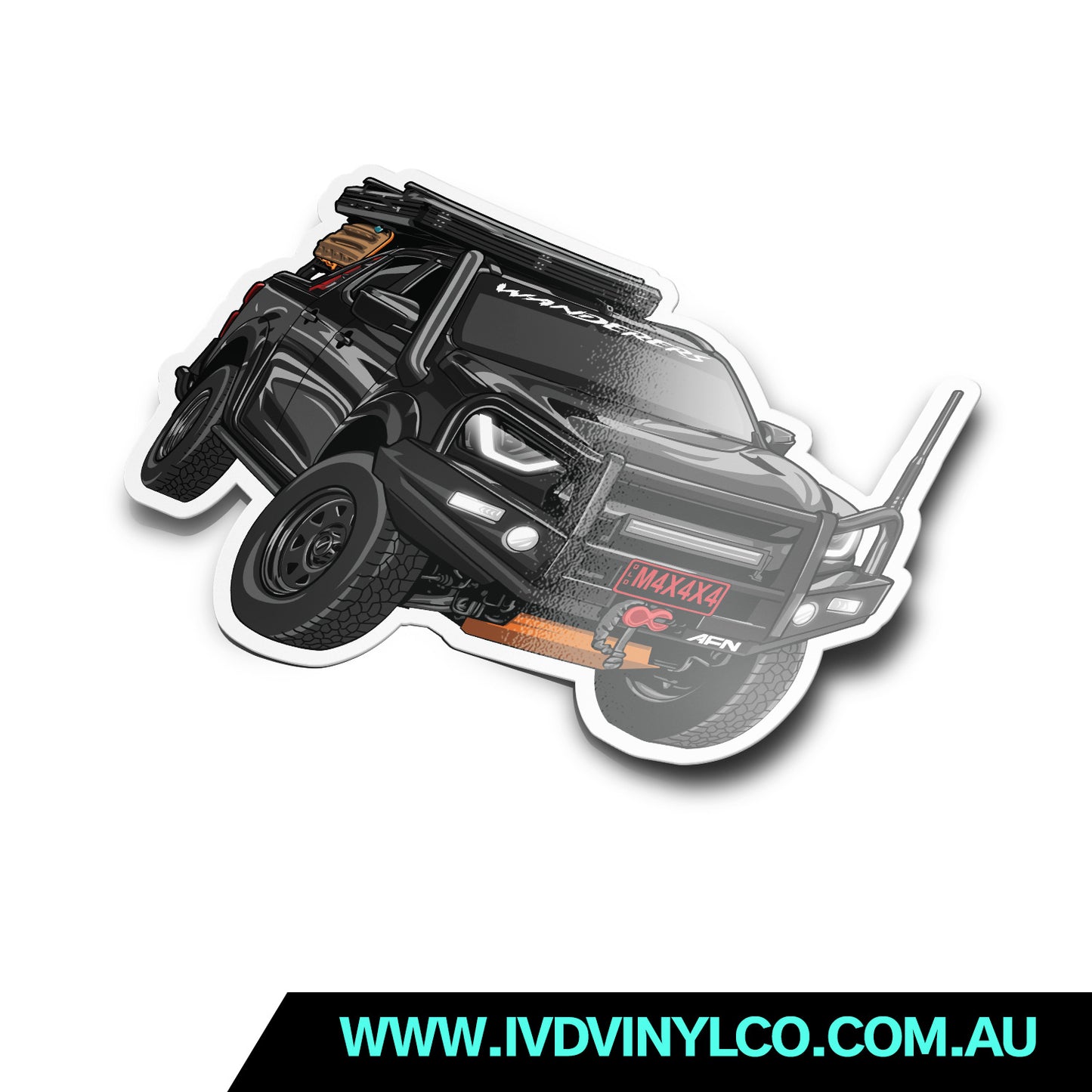 Custom Car Drawing and Stickers