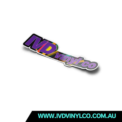 die cut custom sticker