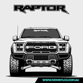 Spd Raptor Sticker 4x4 Stickers & Decals | Buy 4x4 Stickers in Australia – IVD Vinyl Co