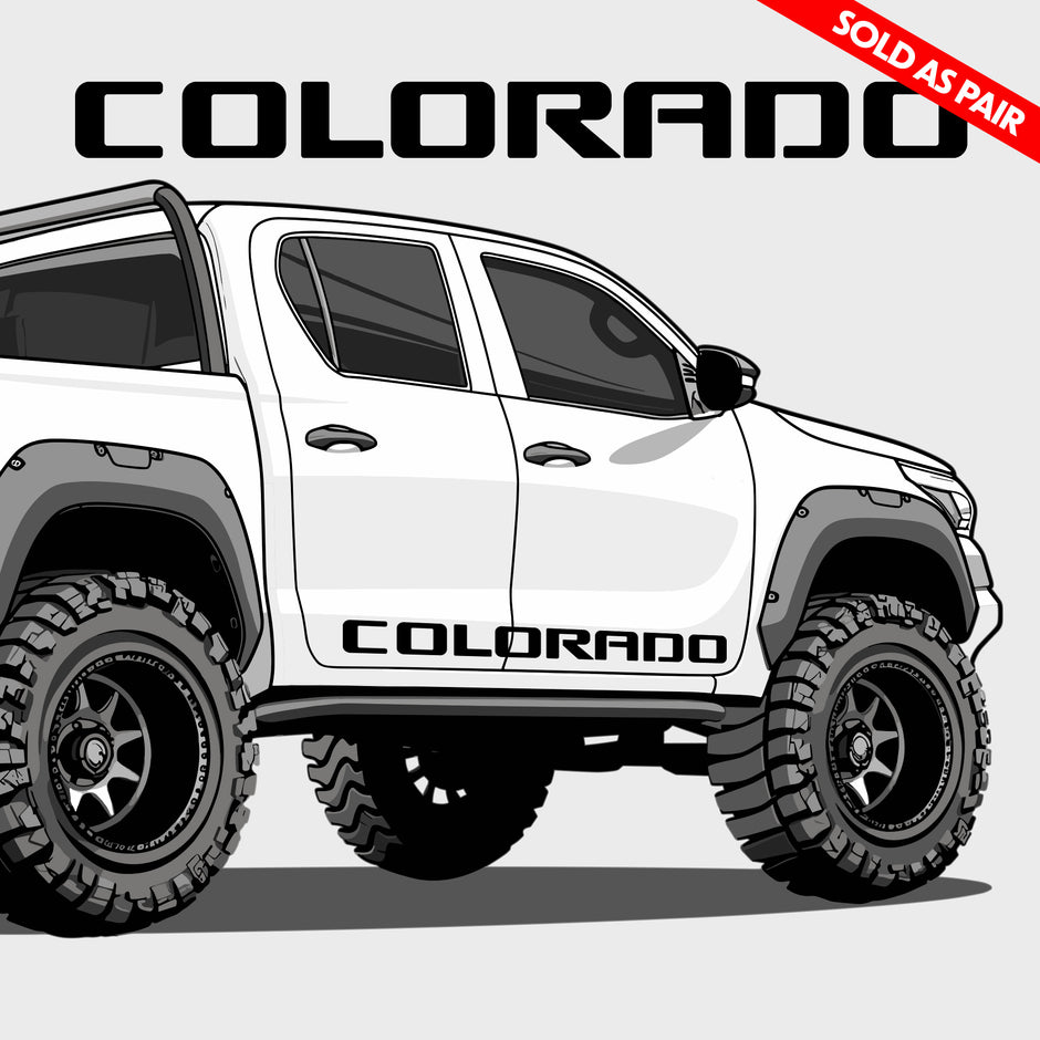 4x4 Stickers & Decals | Buy 4x4 Stickers in Australia – IVD Vinyl Co