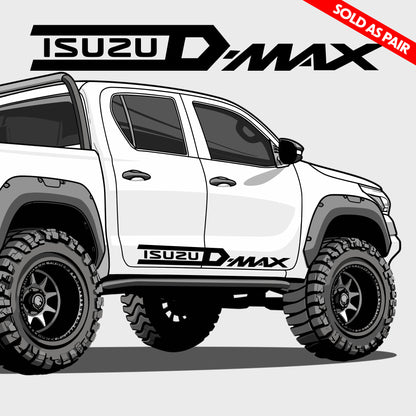 Isuzu D-Max Door Banner (Pair)