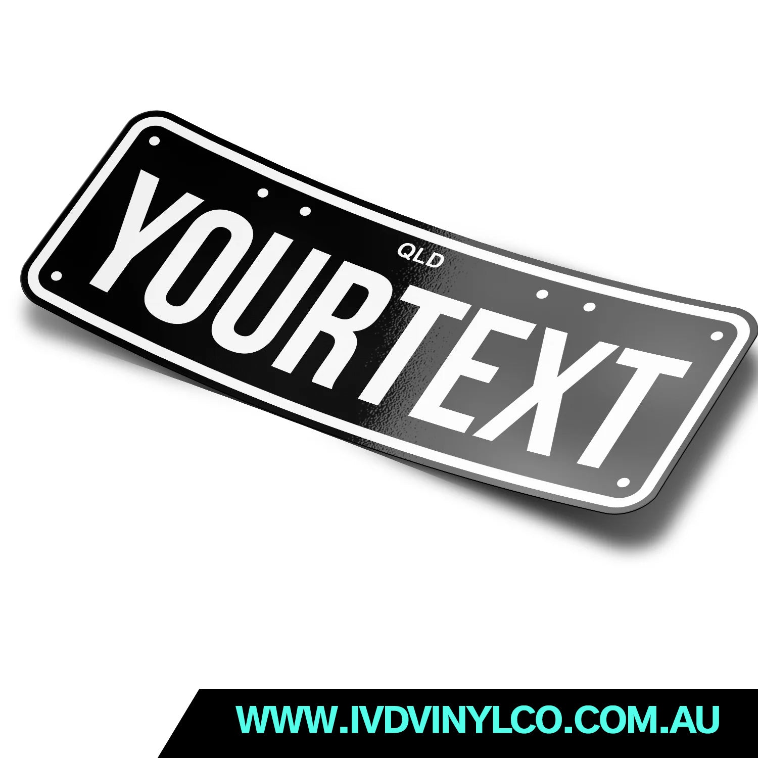 Licence Plate Sticker – IVD Vinyl Co