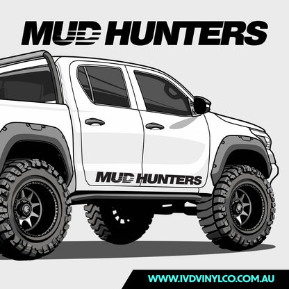 Mud Hunters Door Banner (Pair)