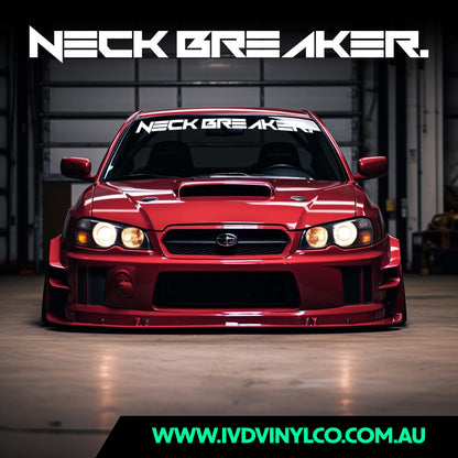 Neck Breaker - Window Banner