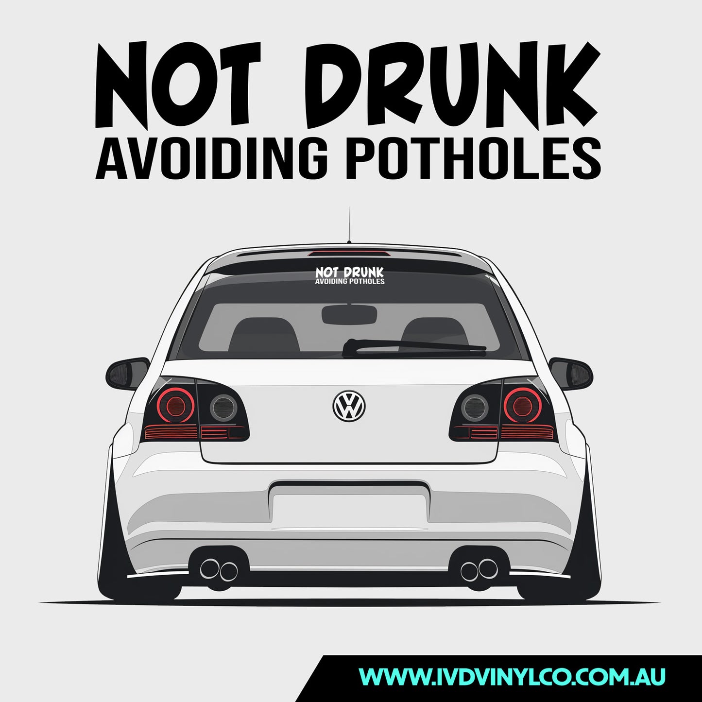 Not Drunk Avoiding Potholes