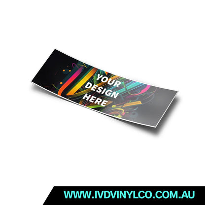 rectangle custom stickers