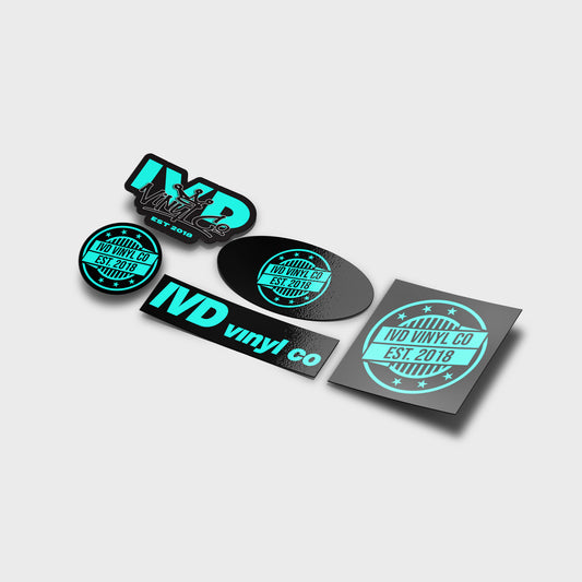 Sample Available Sticker Custom Printed Stickers | Shop Custom Printed Vinyl Stickers – IVD Vinyl Co