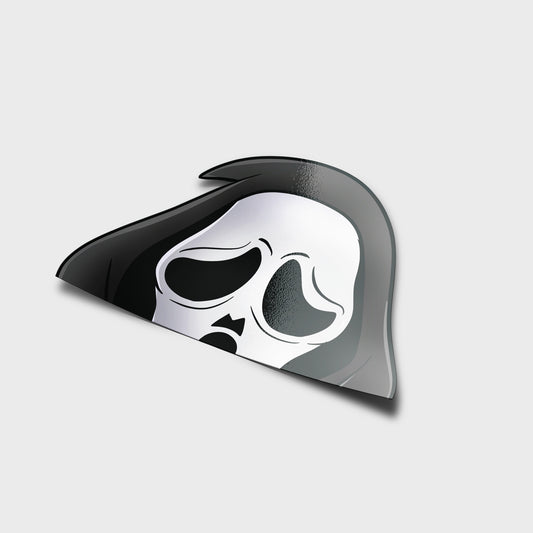 Scream Car Peeker Sticker