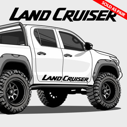 Toyota Land Cruiser Door Banner (Pair)