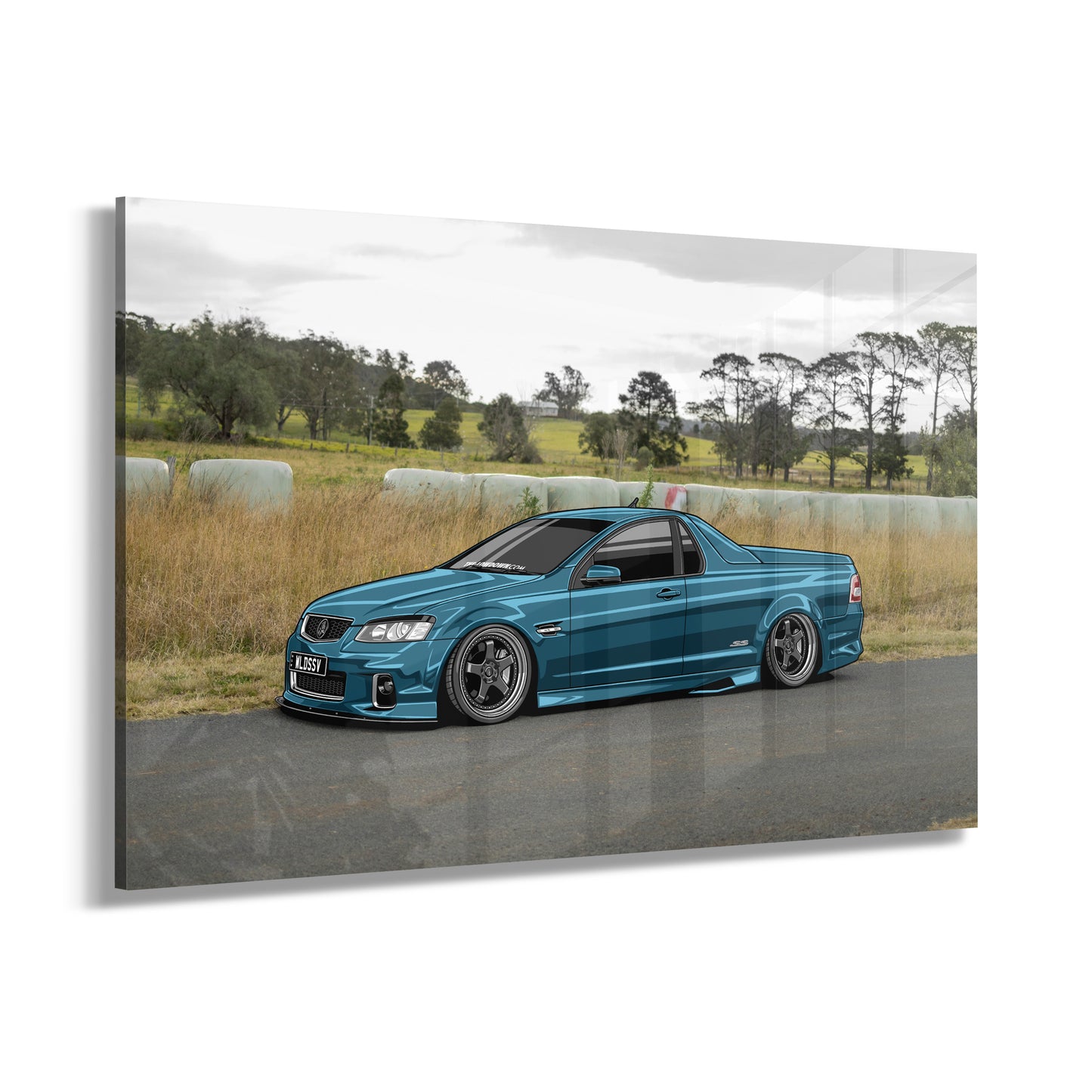Custom Car Art on Acrylic