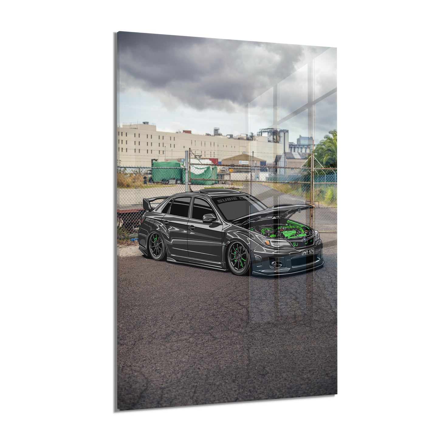 Custom Car Art on Acrylic