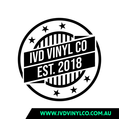 IVD Vinyl Co Round 25cm
