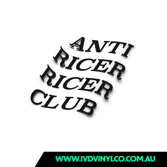 Anti Ricer Ricer Club