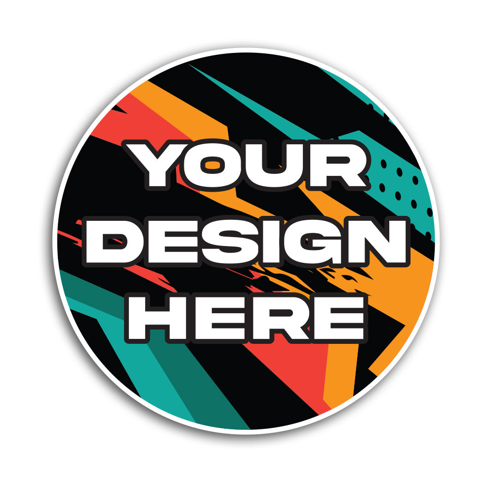 Circle Modification Sticker Circle - Custom Stickers – IVD Vinyl Co