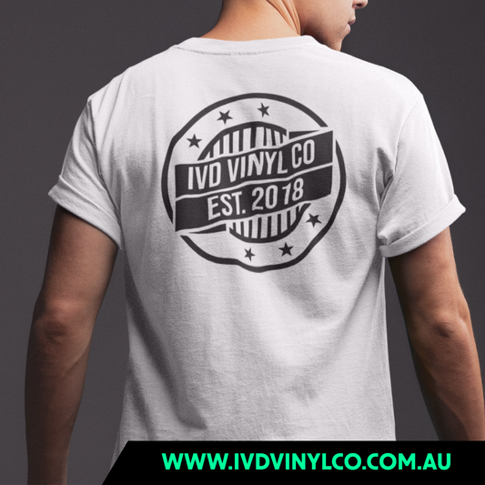 IVD Vinyl Co White T-Shirt