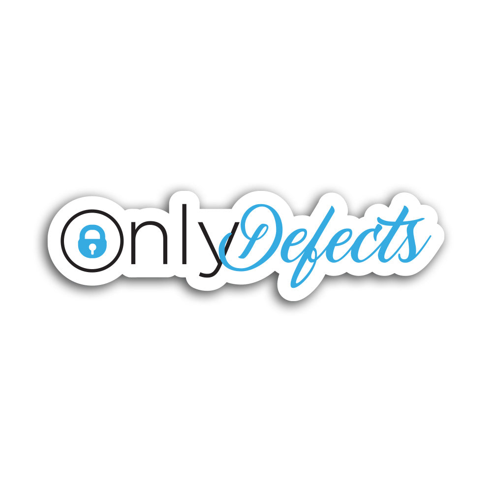 Only Defects Sticker – IVD Vinyl Co