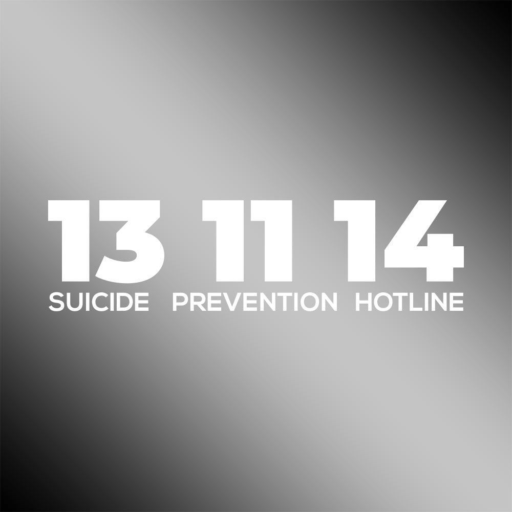 Suicide Prevention Line Sticker
