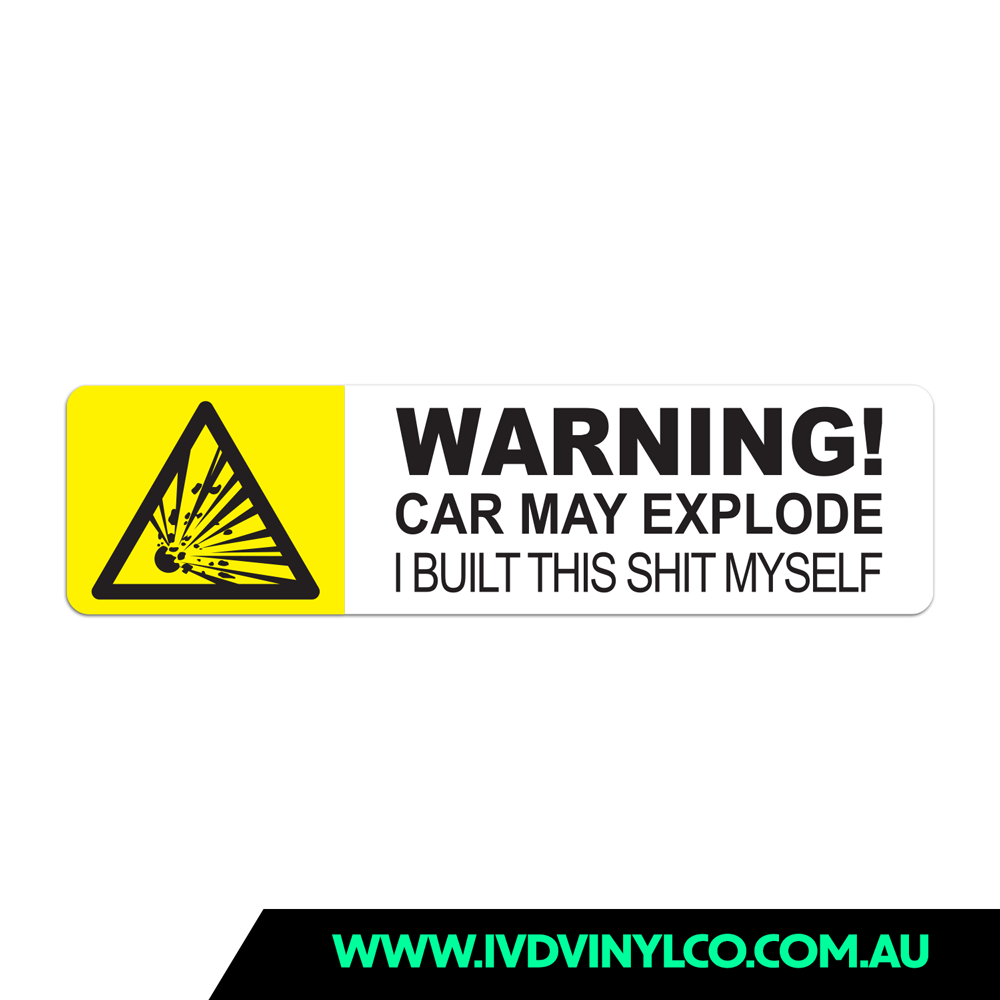 Warning! Car May Explode! I Built This Shit Myself